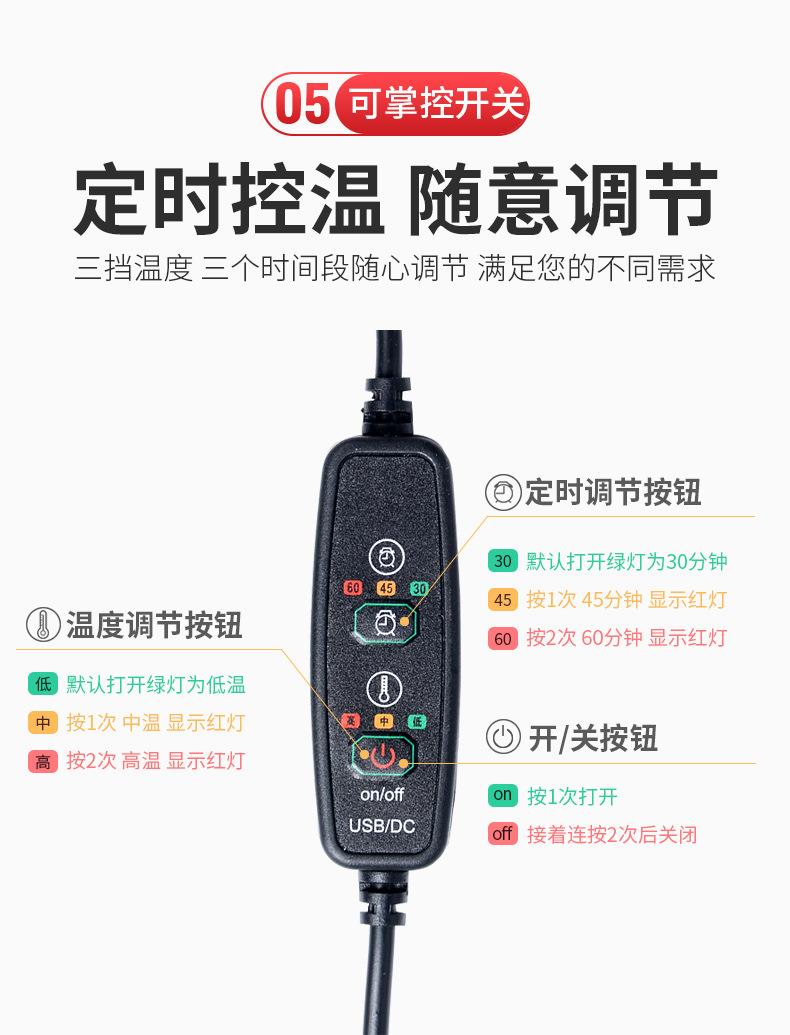 艾草枕頭廠家批發 新款家用草本艾灸頸椎枕艾草枕 可電加熱艾灸枕